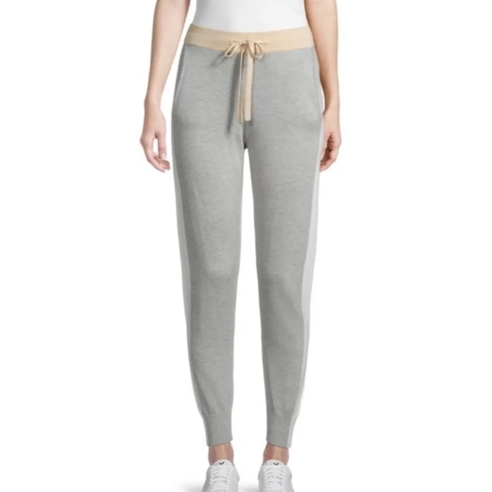 Monrow Colorblock Striped Sweatpants S Small New NWT
